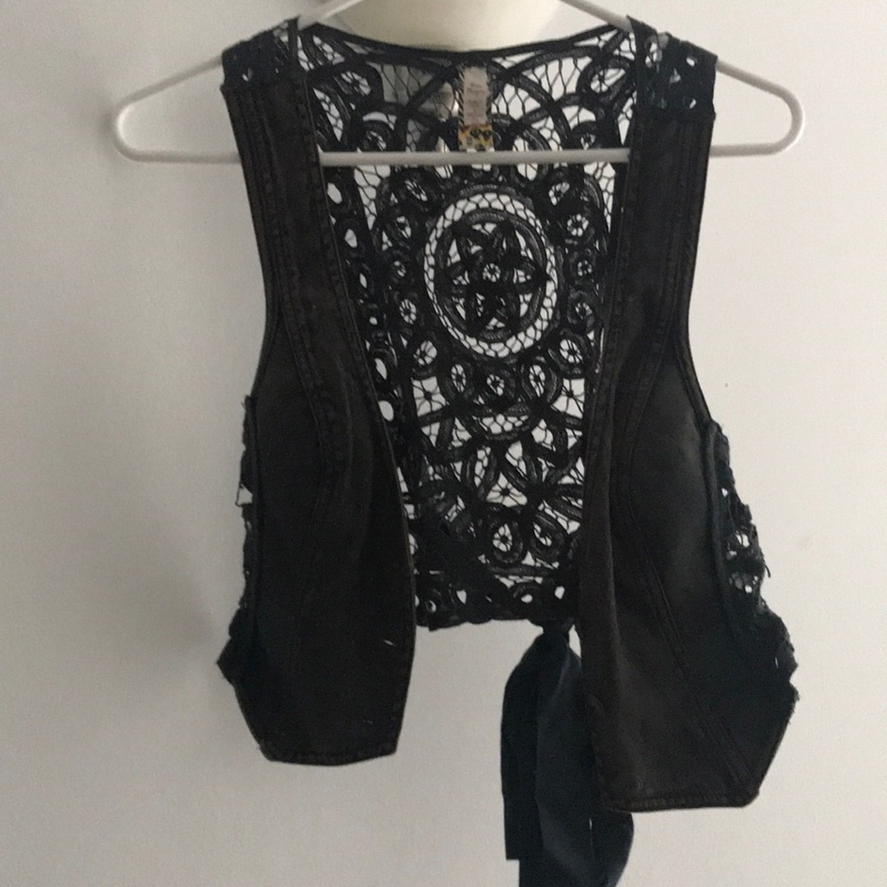 Free People Lace Vest